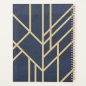 Art-Deco-Design Planer (Rückseite)