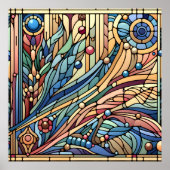 Art Deco Design Poster (Vorne)