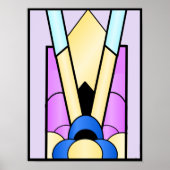 Art Deco Design Poster (Vorne)