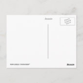 Art Deco Design Postkarte (Rückseite)