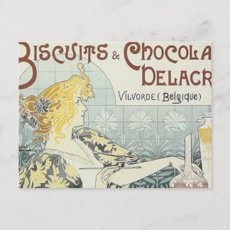 Art Deco Design Postkarte