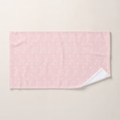 Art Deco Design Rosa Badhandtuch Set (Handtuch)