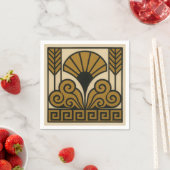 Art Deco Design Serviette (Beispiel)