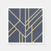 Art-Deco-Design Serviette (Vorderseite)