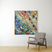 Art Deco Design Tapestes Wandteppich (Beispiel (Horizontal))