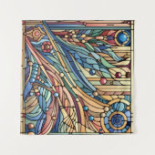Art Deco Design Tapestes Wandteppich (Vorderseite (Horizontal))