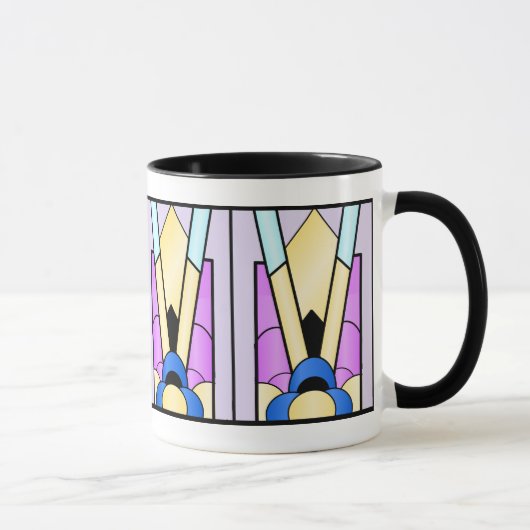 Art Deco Design Tasse (Rechts)