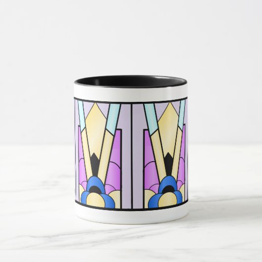 Art Deco Design Tasse (Zentrum)