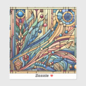 Art Deco Design Vinyl Sticker (Blatt)