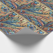 Art Deco Design Wrapping Paper Geschenkpapier (Ecke)
