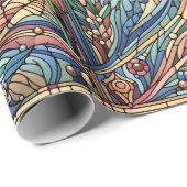 Art Deco Design Wrapping Paper Geschenkpapier (Rolleneckpunkt)