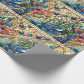 Art Deco Design Wrapping Paper Geschenkpapier (Ecke)