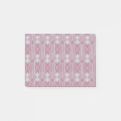 Art Deco Diamond Formen und Linien Post-it Klebezettel (Vorderseite)