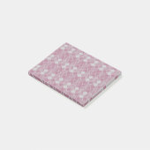 Art Deco Diamond Formen und Linien Post-it Klebezettel (angewinkelt)