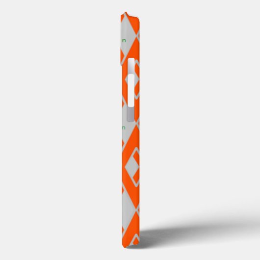 Art Deco Diamond Shapes Case-Mate iPhone Hülle (Rückseite / Links)