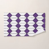 Art Deco Diamonds and Hexagons  Badhandtuch Set (Handtuch)
