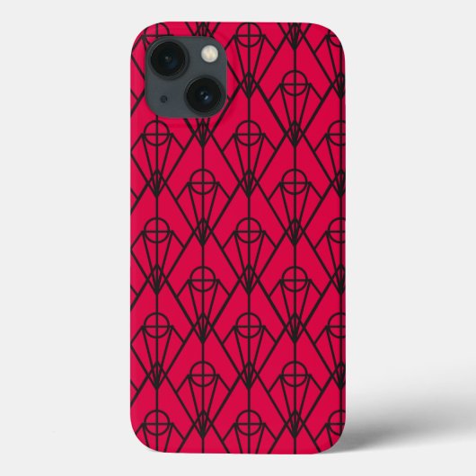 Art Deco Diamonds Case-Mate iPhone Hülle (Rückseite)