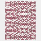 Art Deco Diamonds Fleecedecke (Vorderseite)