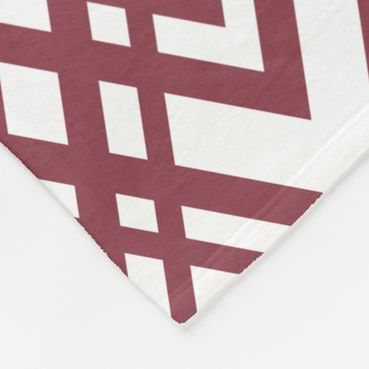 Art Deco Diamonds Fleecedecke (Ecke)