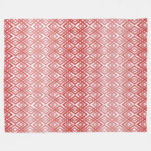 Art Deco Diamonds Fleecedecke (Vorderseite (Horizontal))