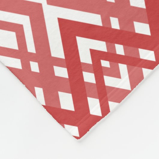 Art Deco Diamonds Fleecedecke (Ecke)