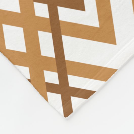 Art Deco Diamonds Fleecedecke (Ecke)