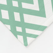 Art Deco Diamonds Fleecedecke (Ecke)