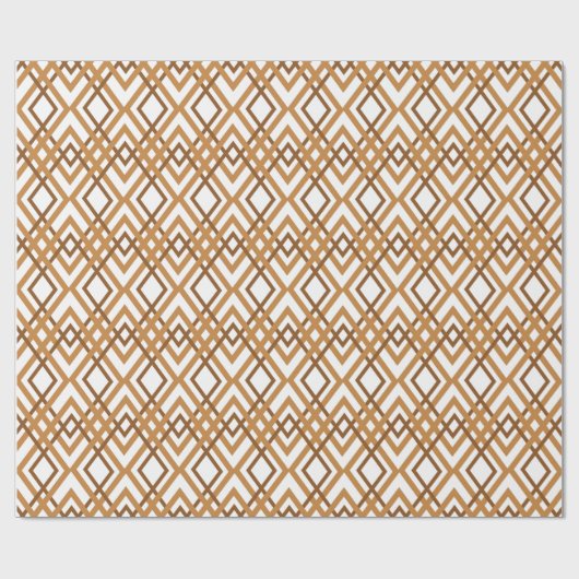 Art Deco Diamonds Geschenkpapier (Flach)