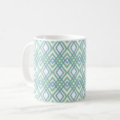 Art Deco Diamonds Kaffeetasse (Vorderseite Links)