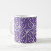 Art Deco Diamonds Kaffeetasse (Vorderseite Links)
