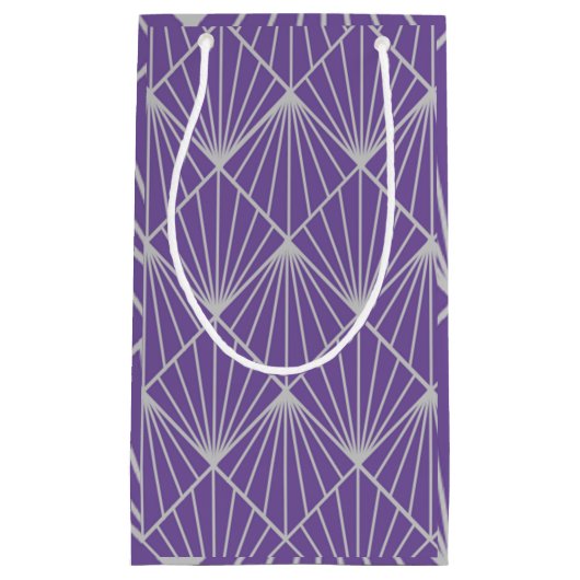 Art Deco Diamonds Kleine Geschenktüte (Vorderseite)