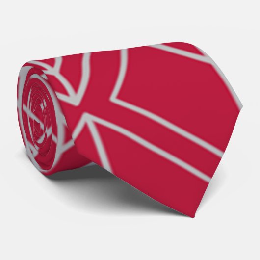 Art Deco Diamonds Krawatte (Gerollt)