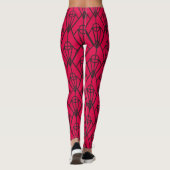 Art Deco Diamonds Leggings (Rückseite)