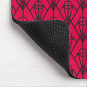 Art Deco Diamonds Mousepad (Ecke)