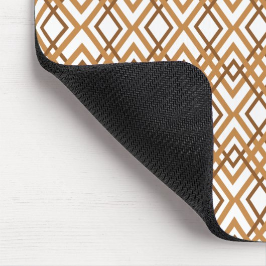 Art Deco Diamonds Mousepad (Ecke)
