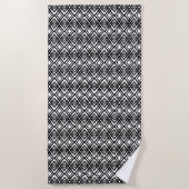 Art Deco Diamonds Strandtuch (Vorderseite)