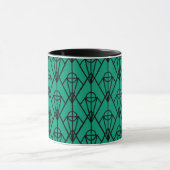 Art Deco Diamonds Tasse (Zentrum)