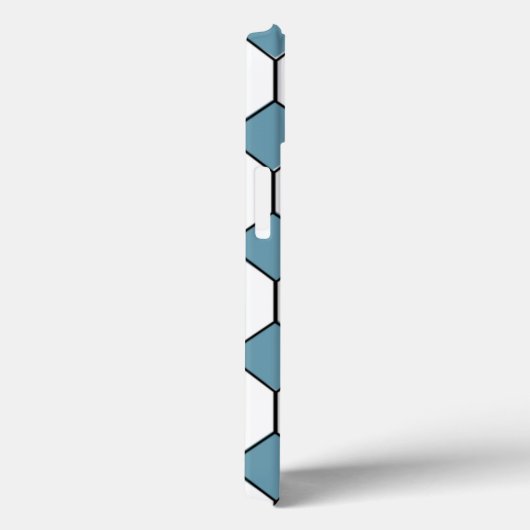 Art Deco Diamonds und Hexagons Case-Mate iPhone Hülle (Rückseite / Rechts)