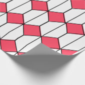 Art Deco Diamonds und Hexagons Geschenkpapier (Ecke)