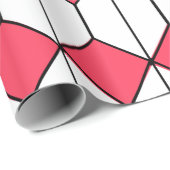 Art Deco Diamonds und Hexagons Geschenkpapier (Rolleneckpunkt)
