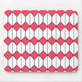 Art Deco Diamonds und Hexagons Mousepad (Vorne)