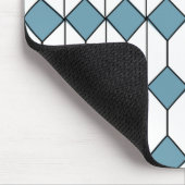 Art Deco Diamonds und Hexagons Mousepad (Ecke)