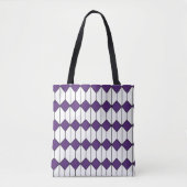 Art Deco Diamonds und Hexagons Tasche (Vorderseite)