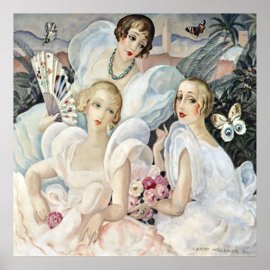 Art Deco - Die Femme fatales Poster (Vorne)
