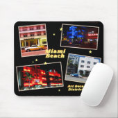 Art Deco District Miami Beach Mousepad (Mit Mouse)