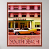 Art Deco District, Miami, Florida Poster (Vorne)
