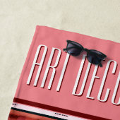 Art Deco District South Beach Miami Strandtuch (Beispiel)