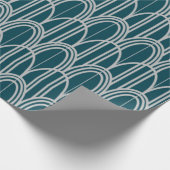 Art Deco Domes Geschenkpapier (Ecke)