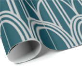 Art Deco Domes Geschenkpapier (Rolleneckpunkt)