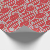 Art Deco Domes Geschenkpapier (Ecke)